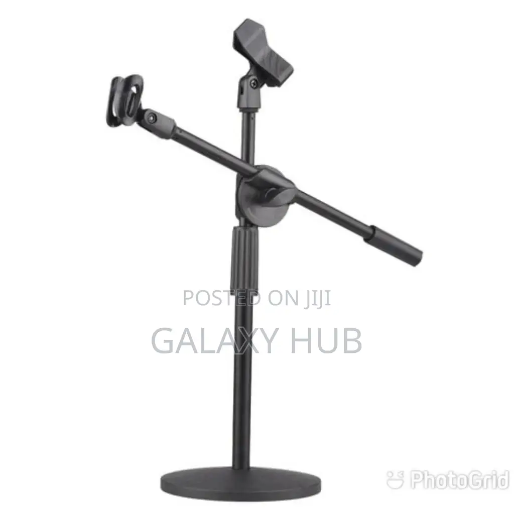 Microphone Stand Heavy Round Base