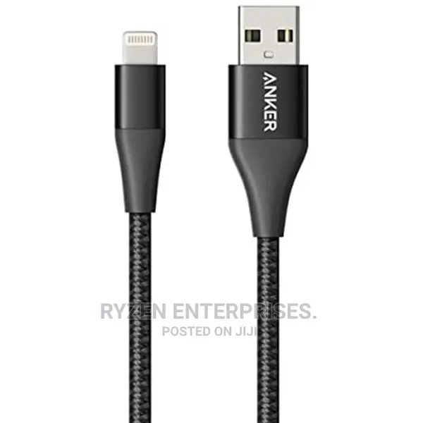 Anker Powerline II With Lightning Connector 3ft UN Black