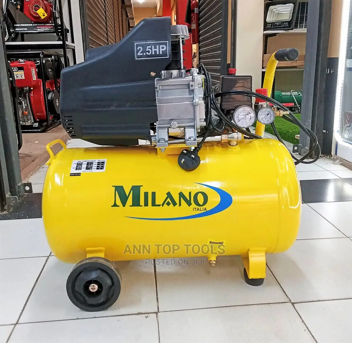Milano 50litre 2.5hp Air Compressor
