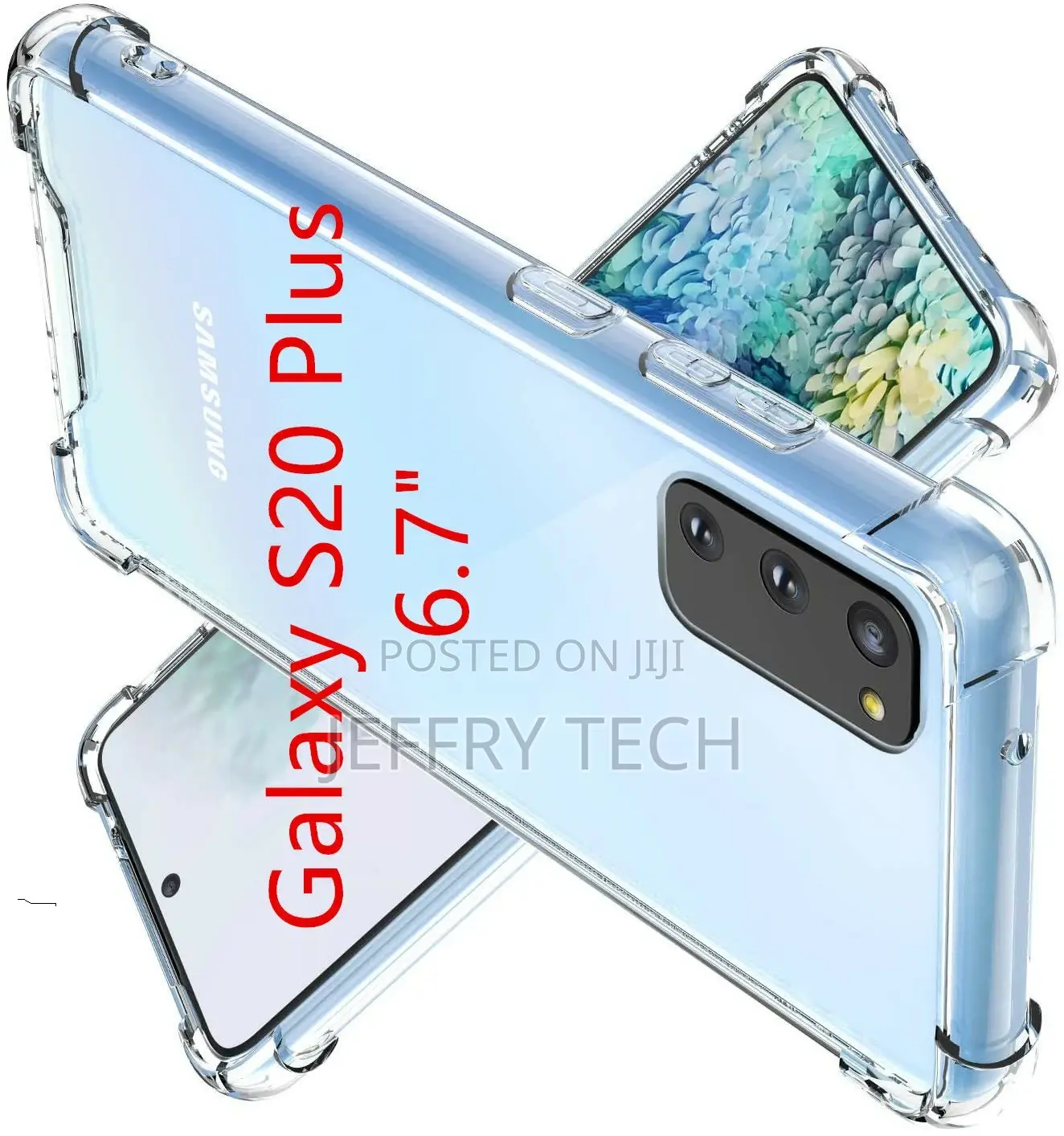 Clear Phone Case for Samsung Galaxy S20, S20 FE , S20+, S20