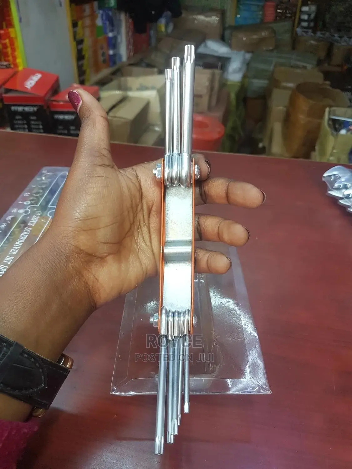 8pc Folding Tox Key Set