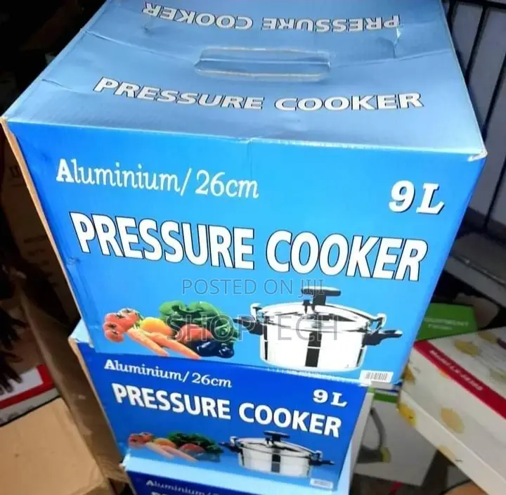 Nunix 9L Aluminium Pressure Cooker
