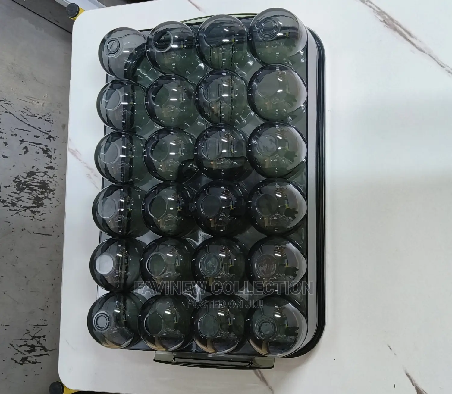 24pc Acrylic Egg Storage Container