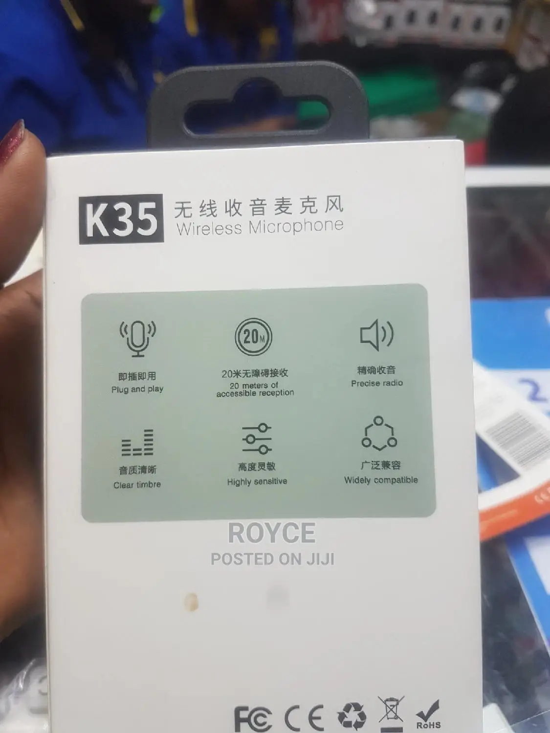 K35-wireless Microphone