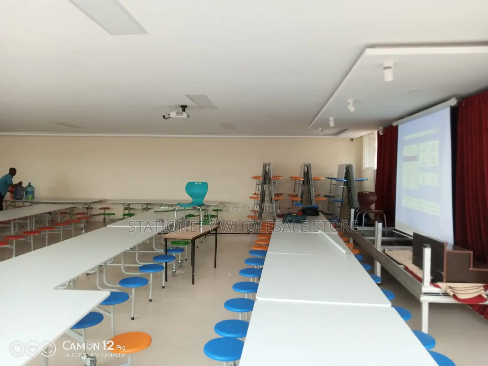 Pull Down Projection Screen