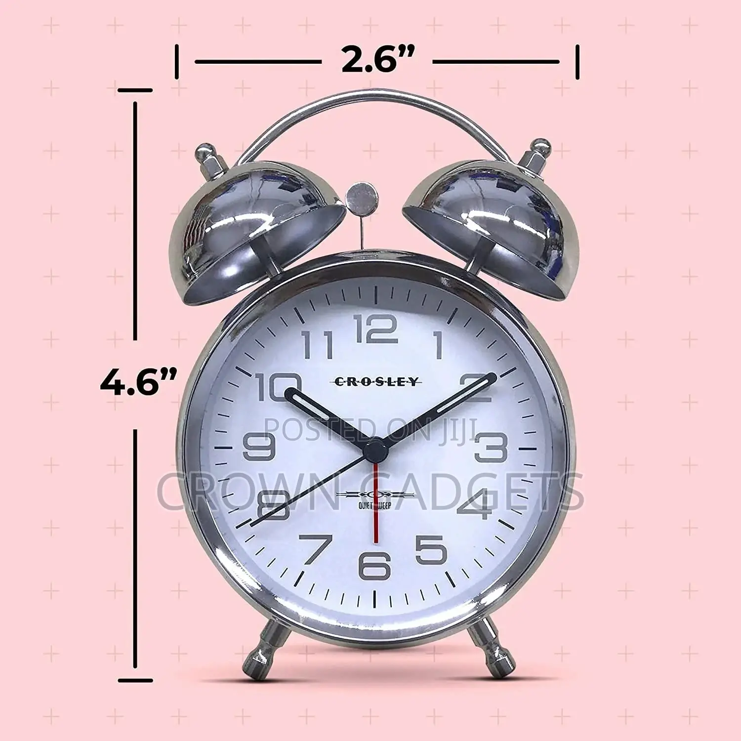Loud Twin Alarm Clock for Heavy Sleepers