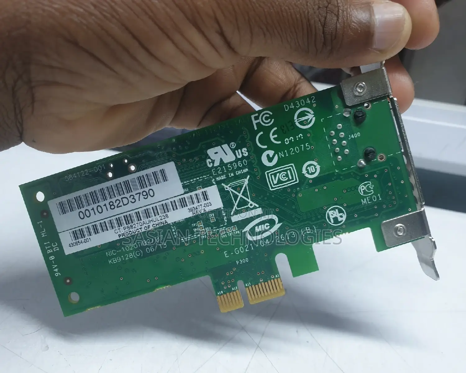 Wifi /Ethernet Card Available