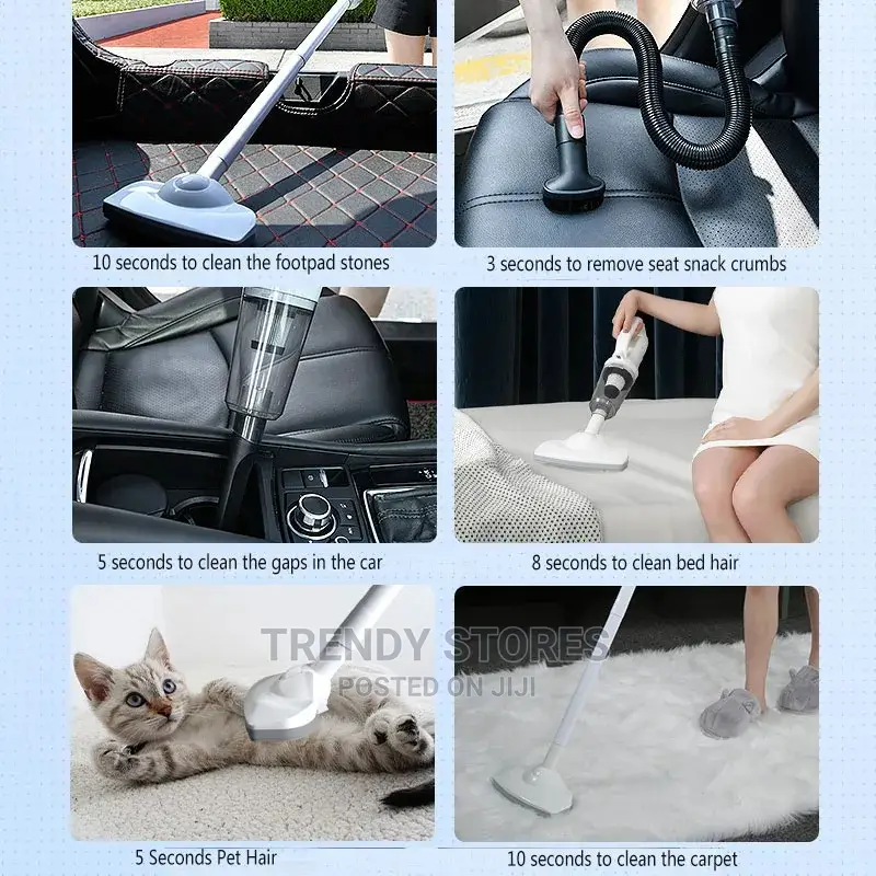 20000 Pa Cordless 3 in 1 Handheld Auto Vacuum Cleaner