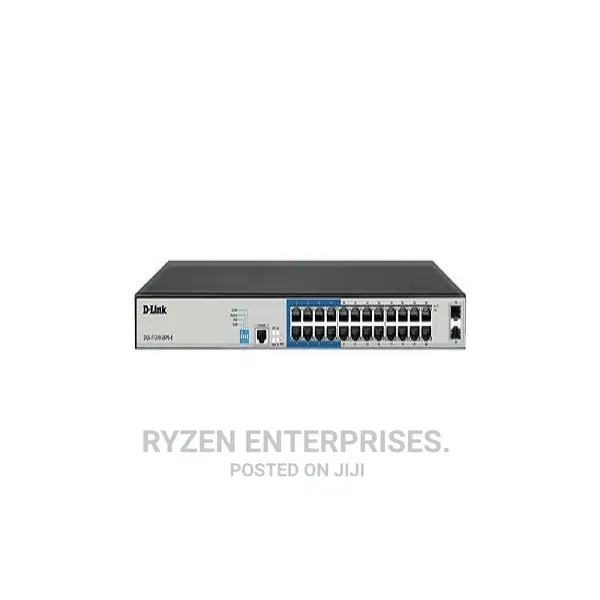 D-link Dgs-f1210-26ps-e - 24 Port Managed Gigabit Switch.