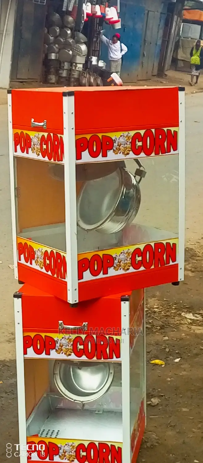 Popping Popcorn  Machines