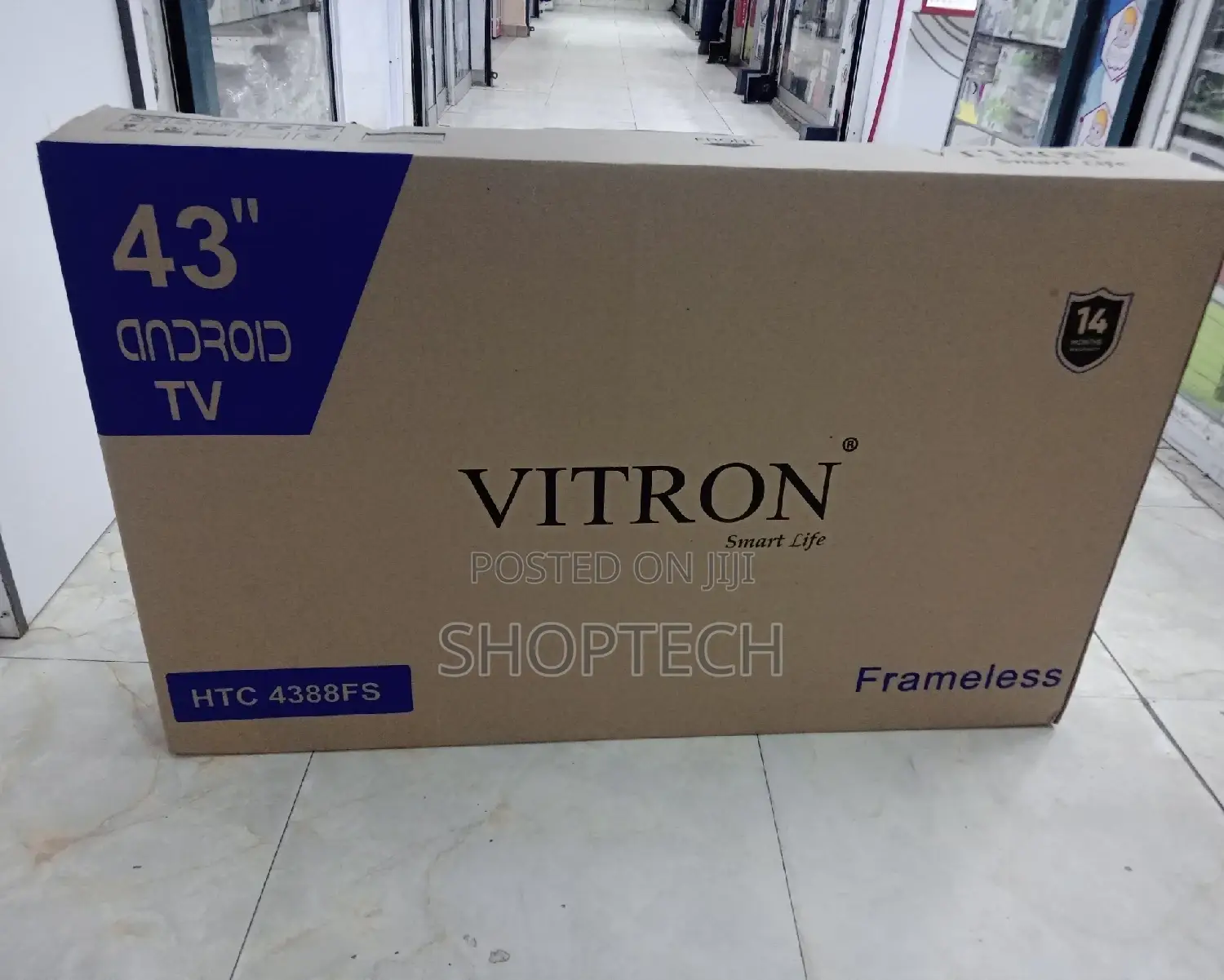 Tv 43" Vitron Frameless Smart Android