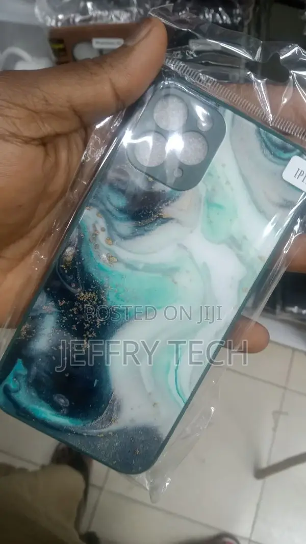 Green Marble Glass Case for iPhone 11 Pro