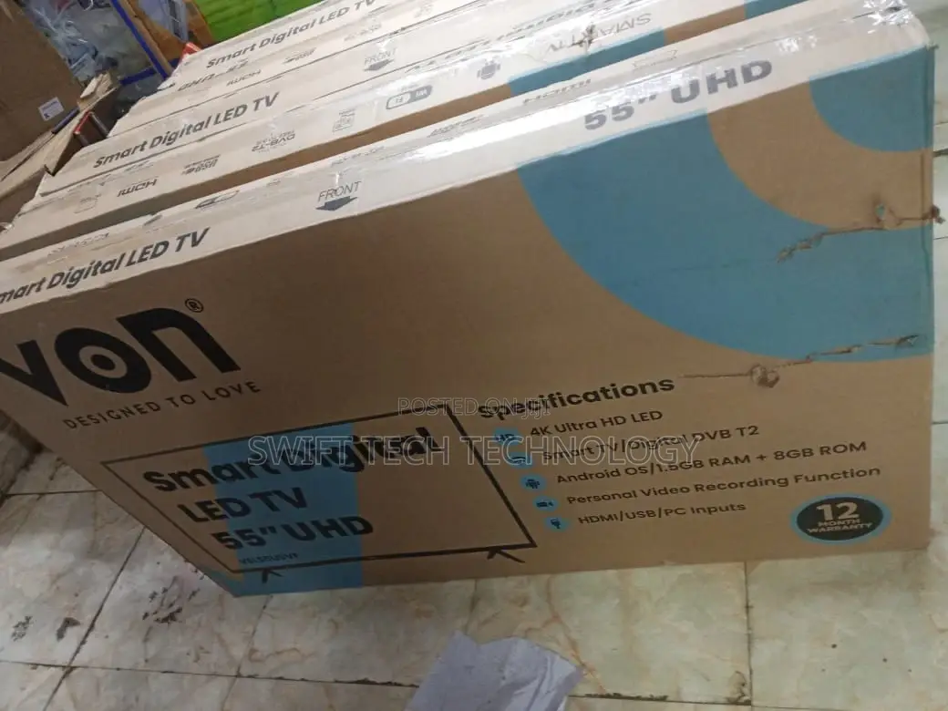 Von 55 Inches Smart Android