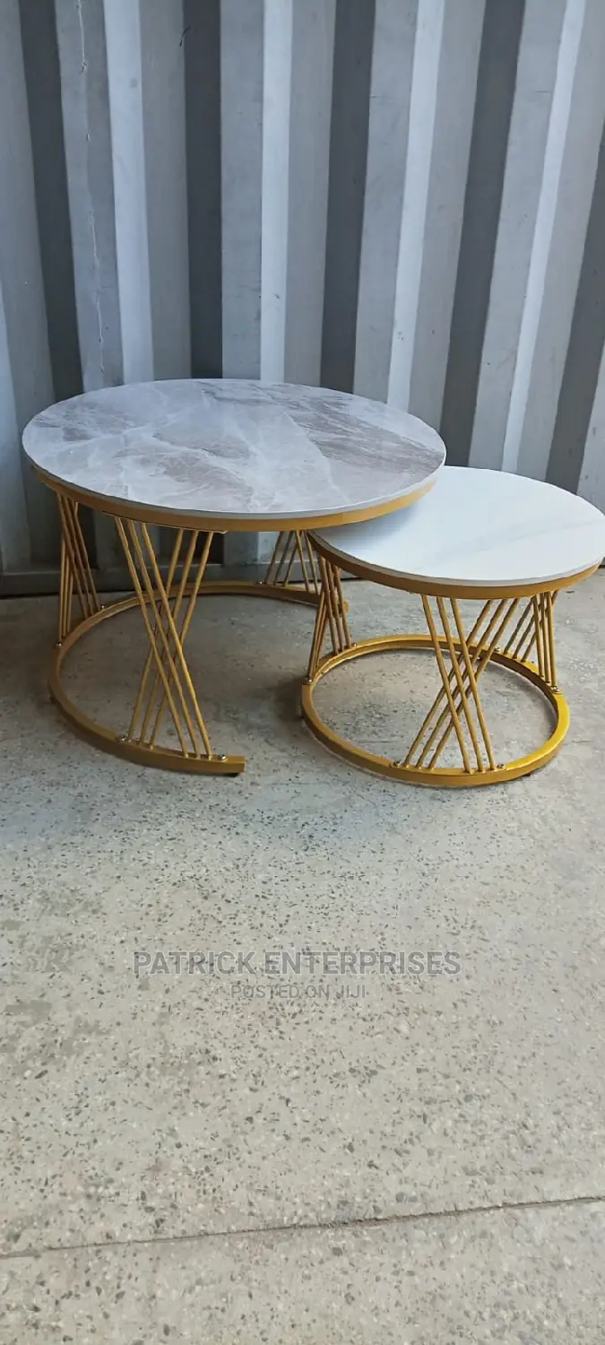 Imported Morden Marble Nesting Tables