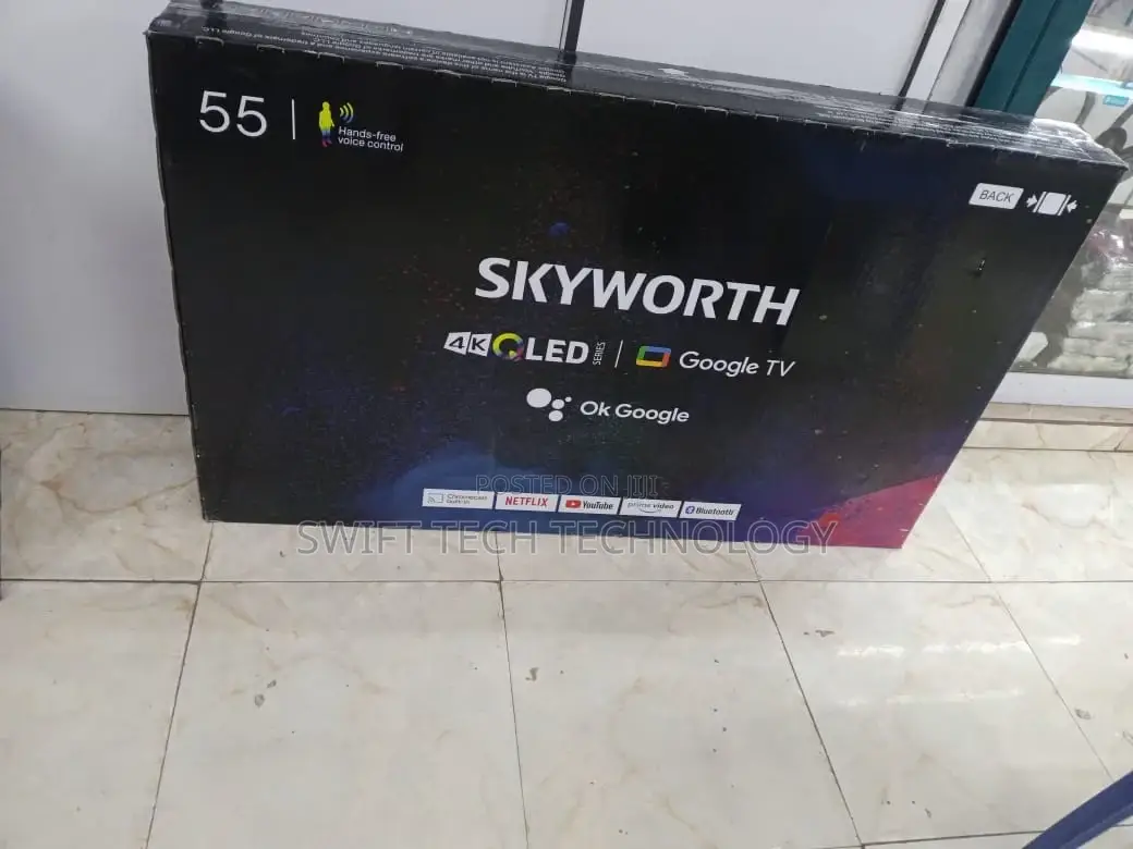 Skyworth 55 Inches Frameless Qled