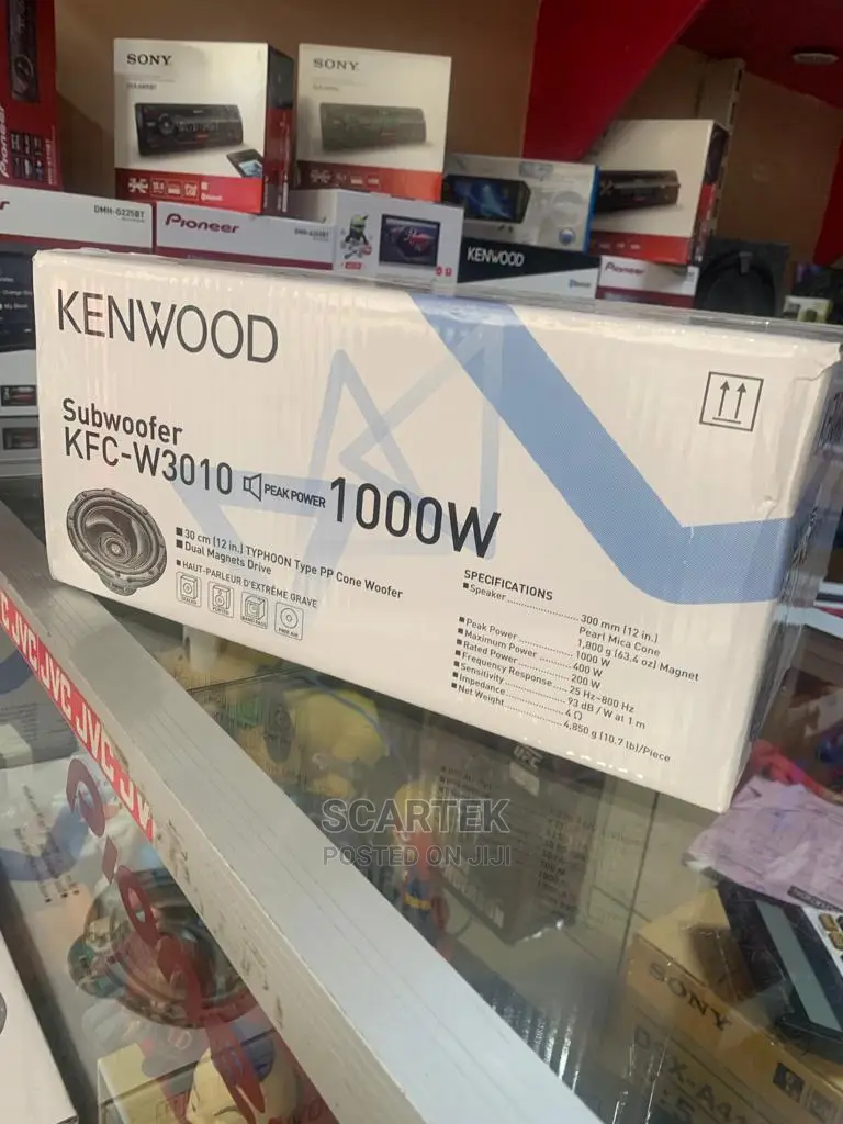 Kenwood Subwoofer 1000w
