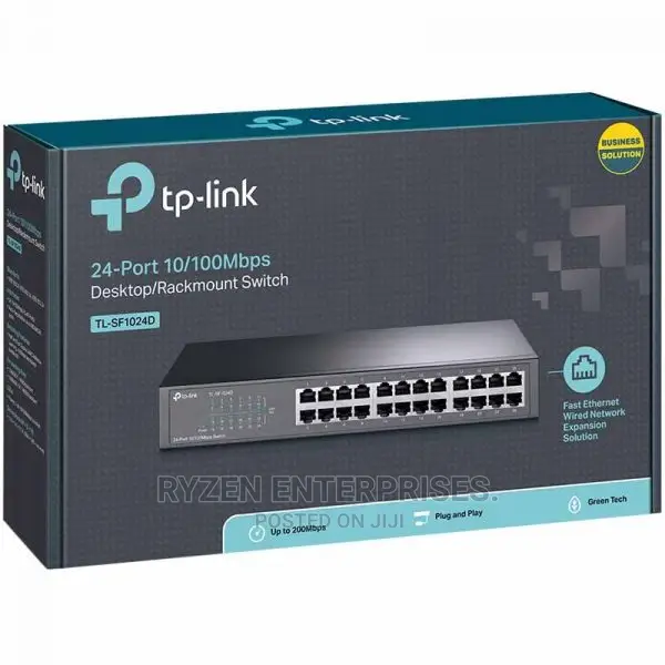 Tp-Link 24-Port /100mbps SF1024D/ Tp-Link Switch 24 Ports