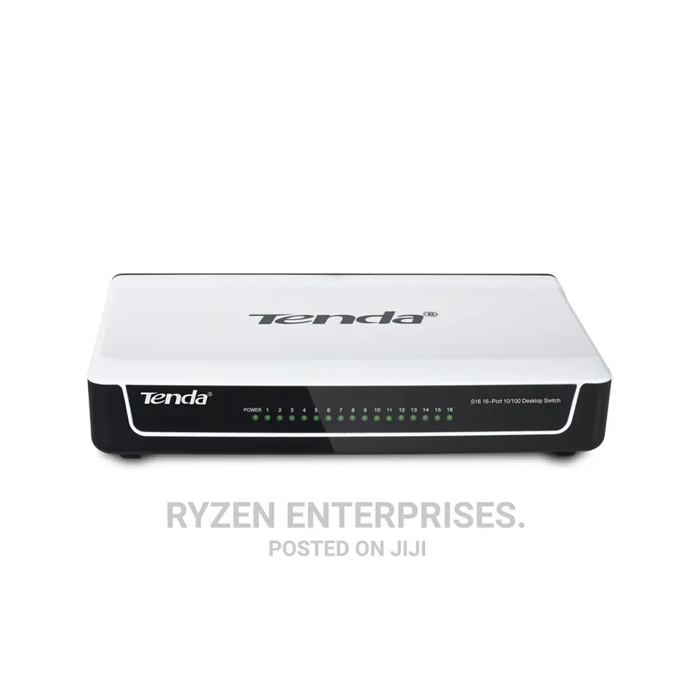 Tenda S16 / Switch / 16-Port 10/100 Desktop Switch