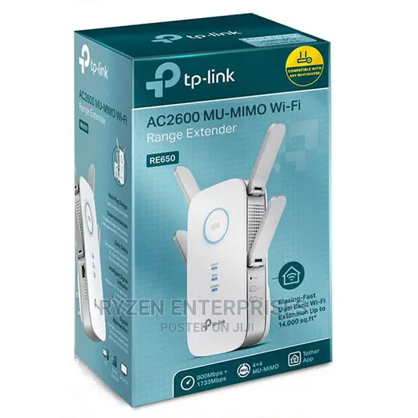Tplink Ac2600 Mu-Mimo Wi-Fi Range Extender