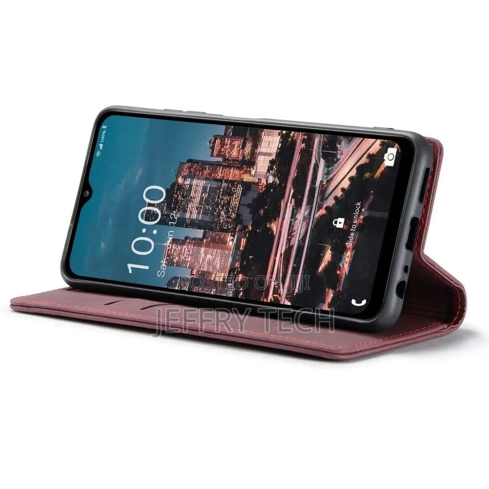 Samsung Galaxy A24 4G Vintage Case - Wine Red