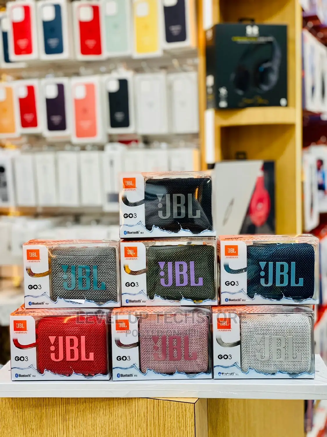 JBL GO 3 Portable Waterproof Bluetooth Speaker - New