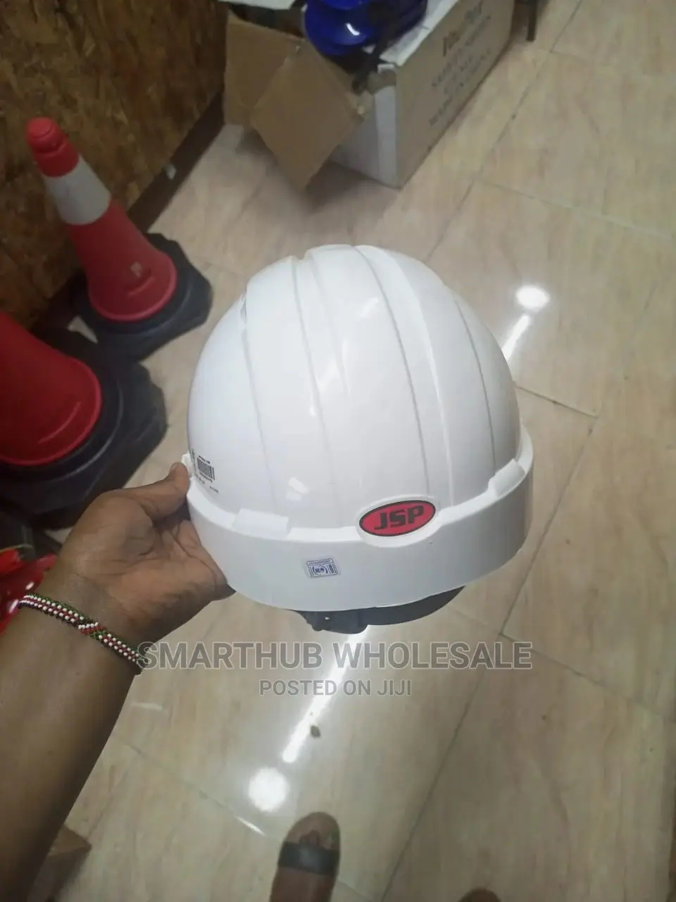 White Helmet Best Helmet JSP