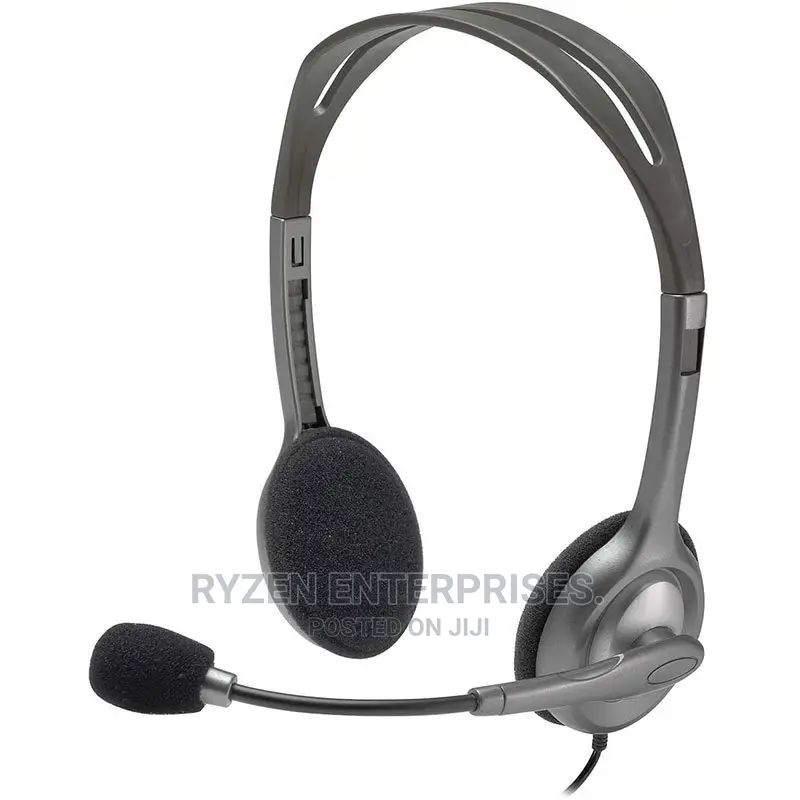 Logitech Stereo Headset H110 - Grey (2*3.5 Mm Jack)