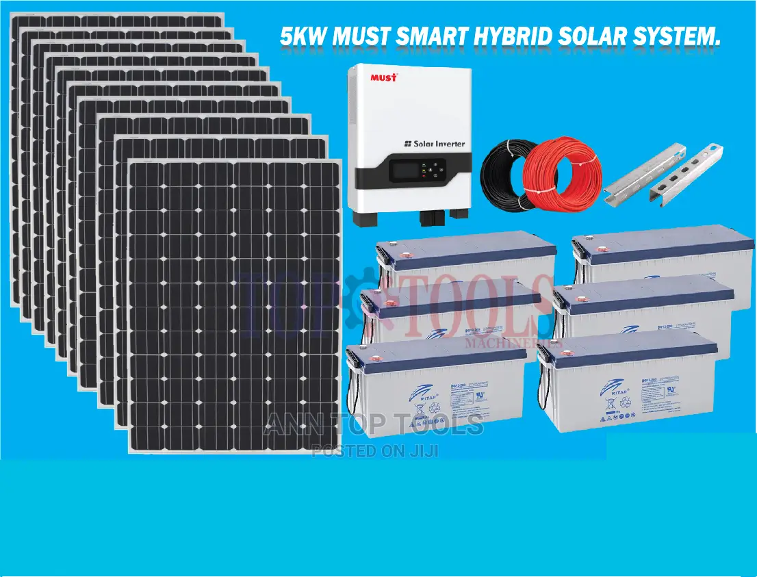 5 Kw Must Smart Hybrid Solar System
