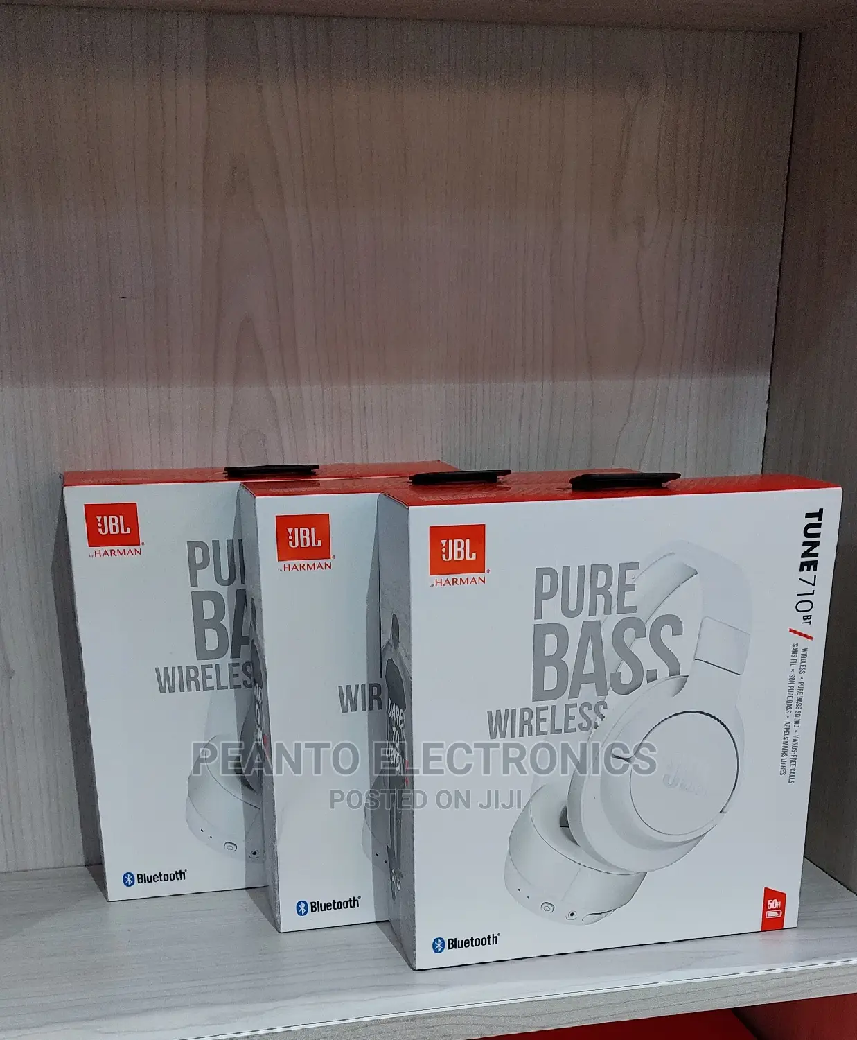 JBL Tune 710bt Wireless Over-Ear Headphones 50hrs