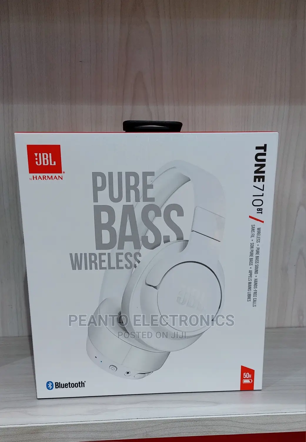 JBL Tune 710bt Wireless Over-Ear Headphones 50hrs