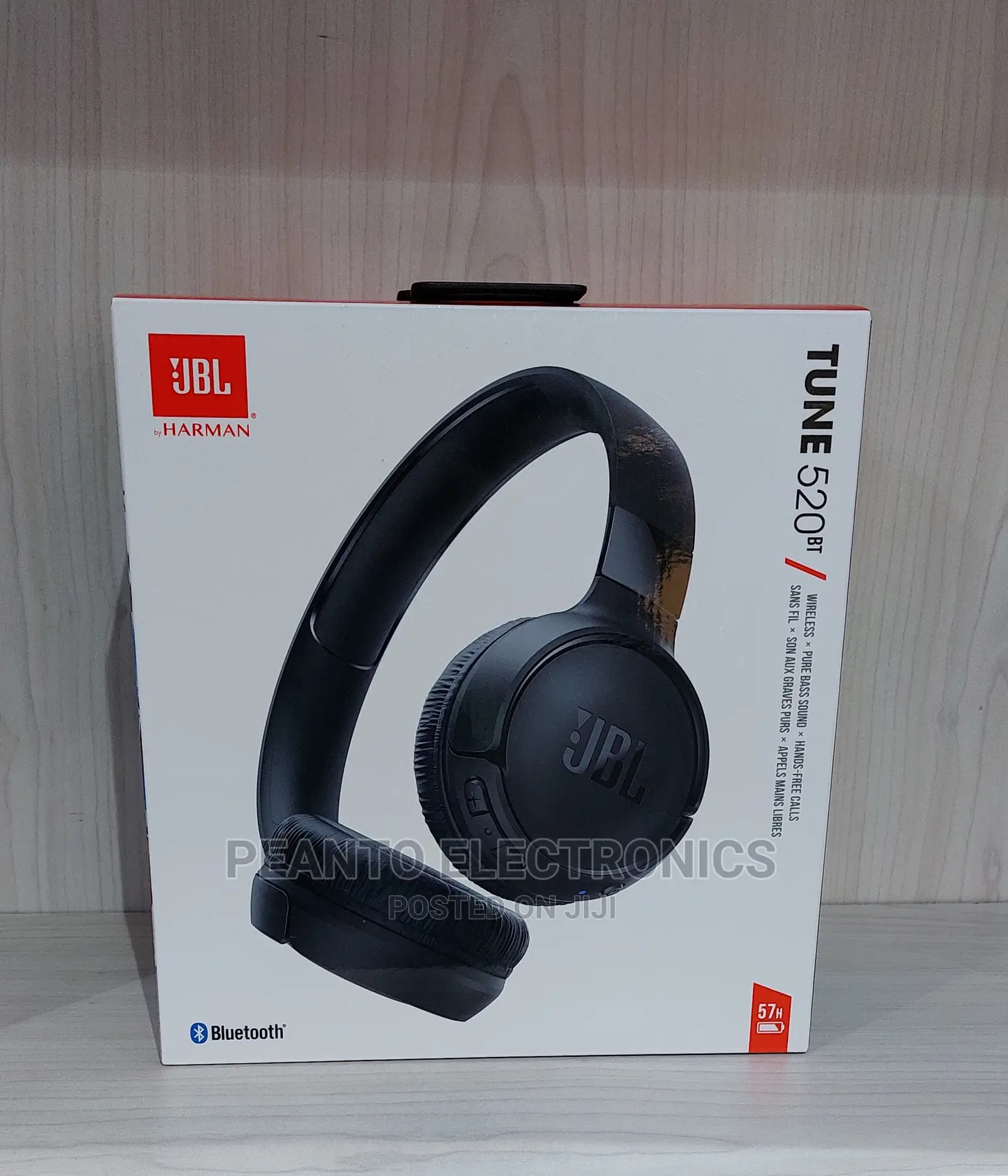 JBL Tune 520bt Wireless on-Ear Headphones