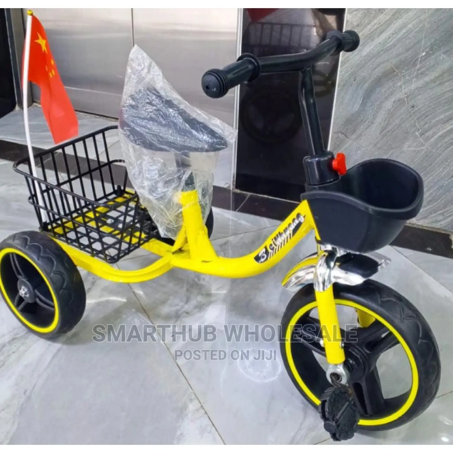 Kids Bike With Basket