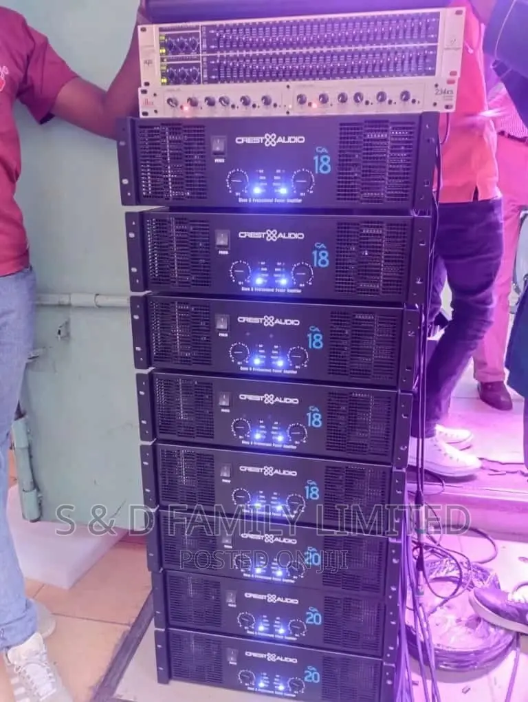 Crest Audio Amplifiers