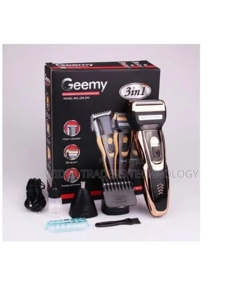 Geemy Rechargable Hair Cutting Clipper Machine
