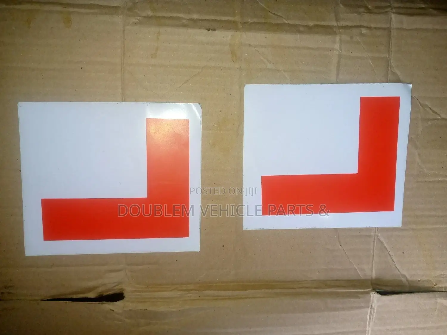 Learner Sticker/ L Sticker
