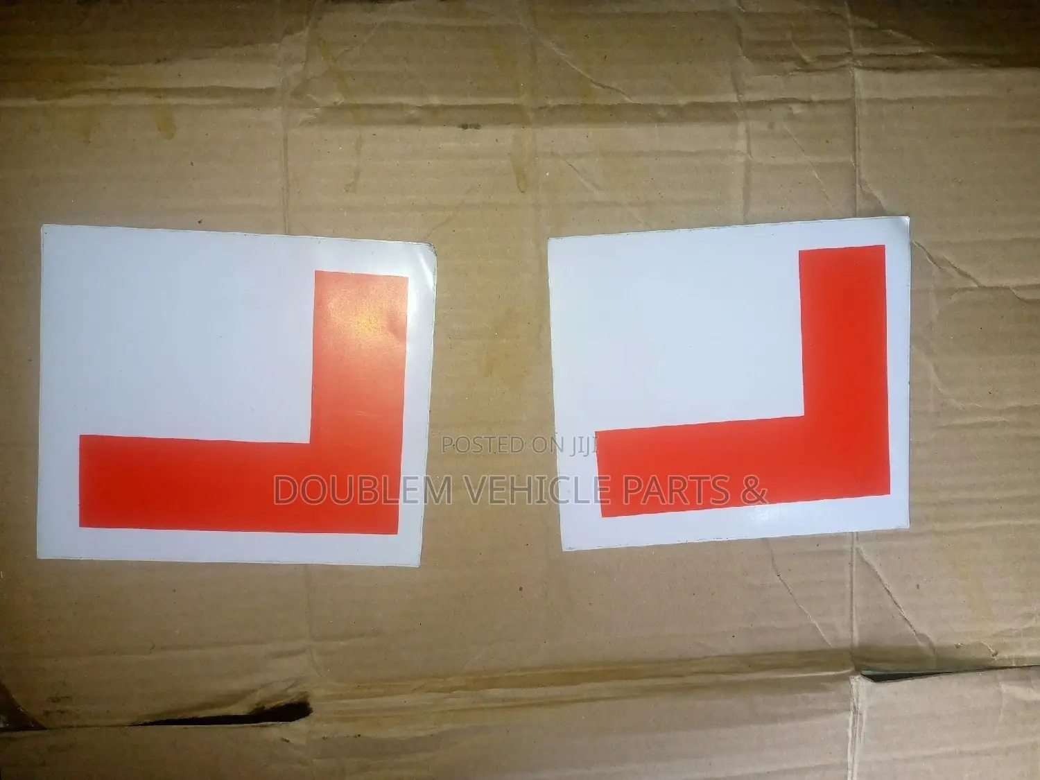 Learner Sticker/ L Sticker