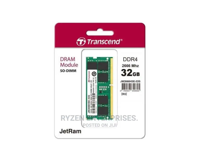 ~~^Transcend Desktop^° RAM DDR4 32GB 2666~^`