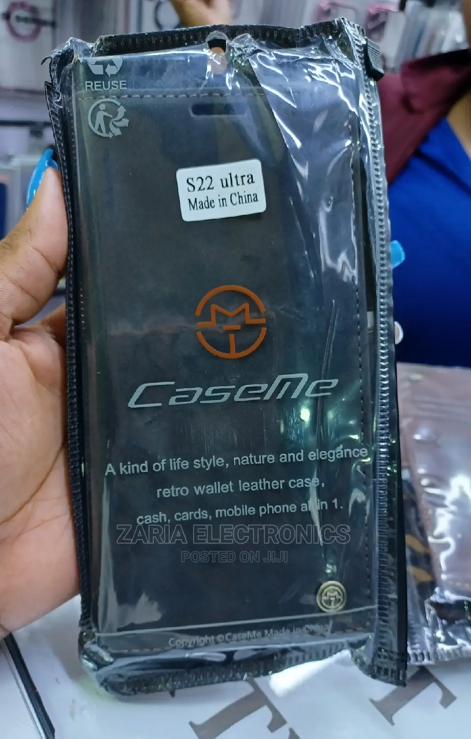 Samsung S22 Ultra Flip Leather Cover