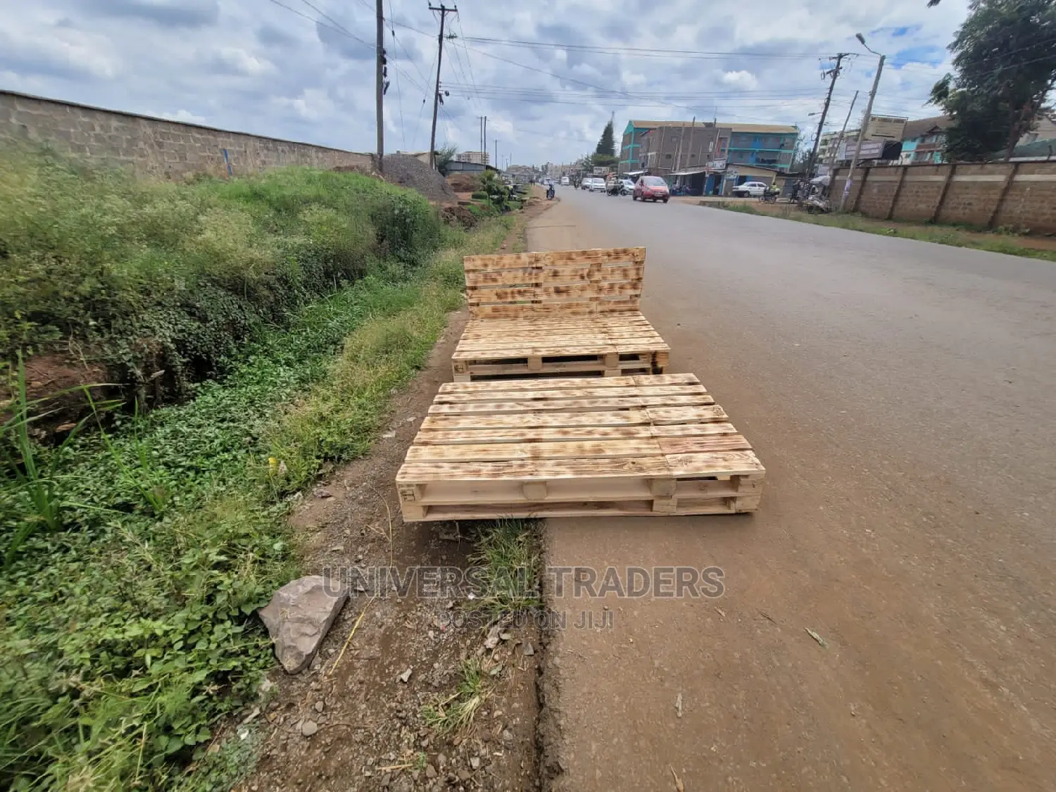 Pallets - 5*6 Pallet Bed - Wooden Pallet Bed - Detachable