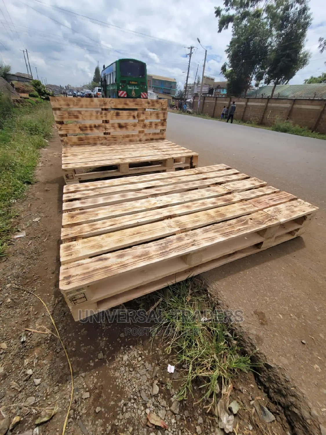 5*6 Detachable Wooden Pallet Bed