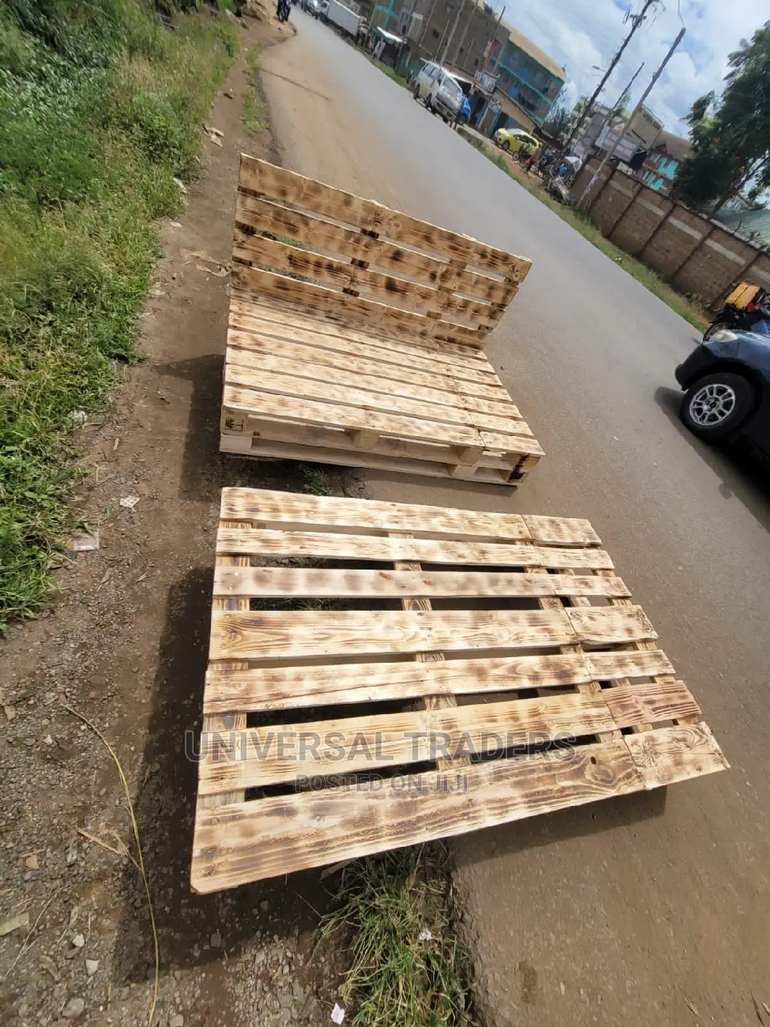 Pallet Bed - Splittable Wooden Pallet Bed - 5*6 Ft