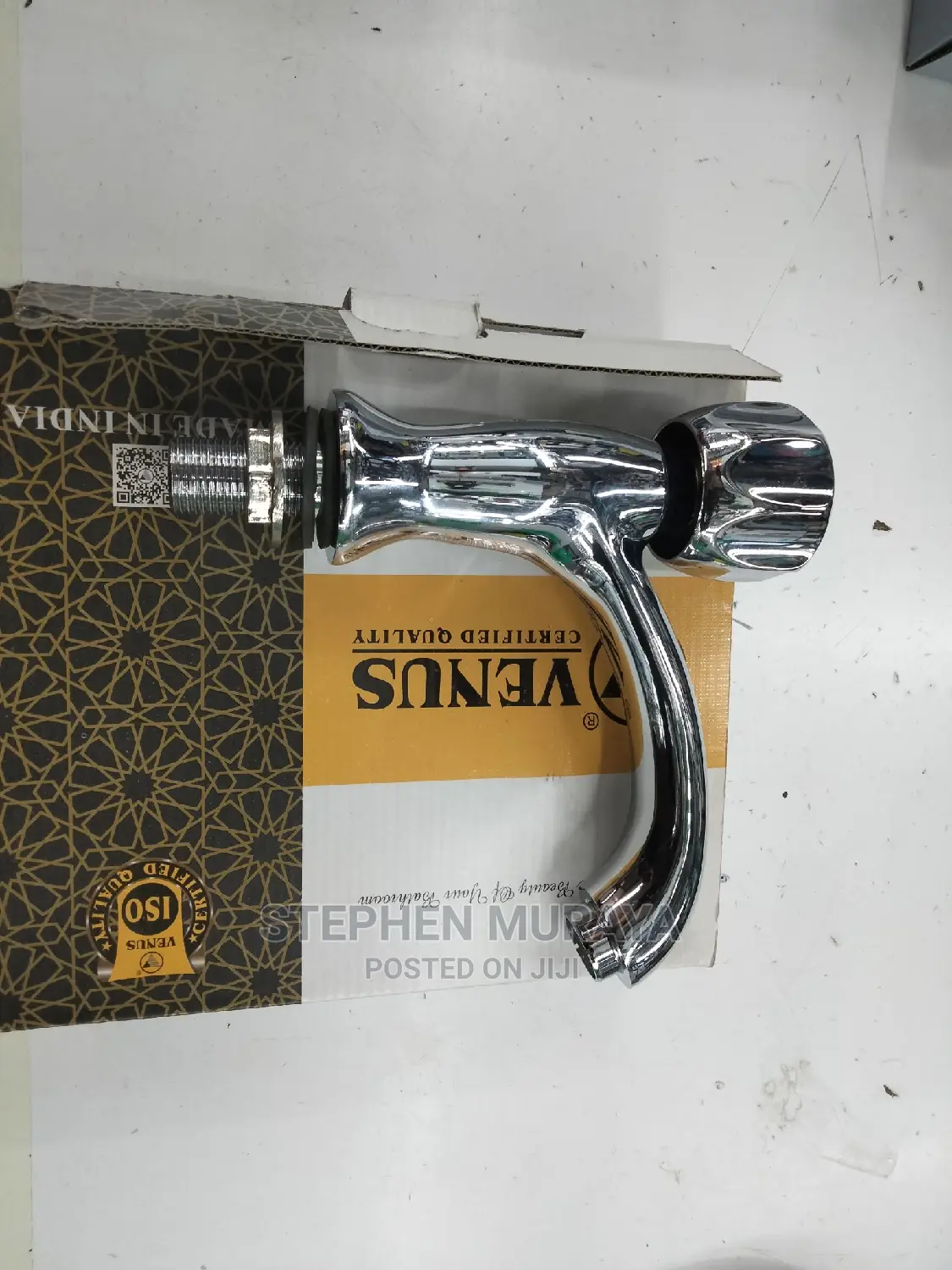Venus Pillar Tap 1/2 (Nob)