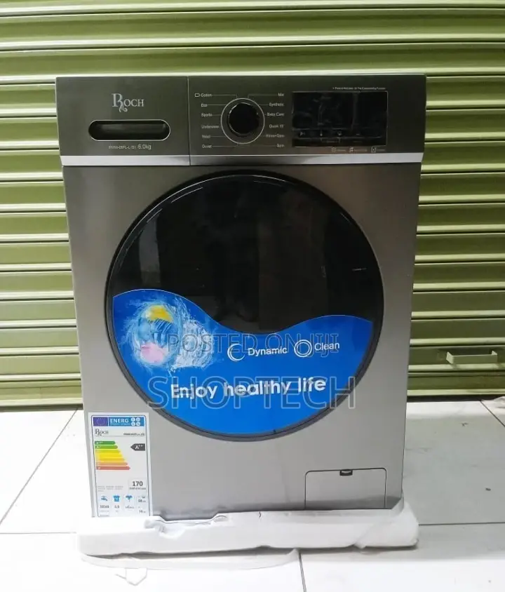 Roch Front Load Automatic Washing Machine 6kg RWM-6FL-A(S)