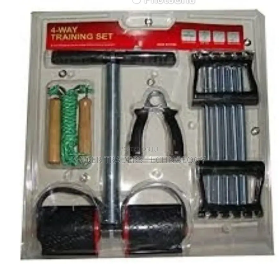 4 Way Training Gym Set With Chest Expander