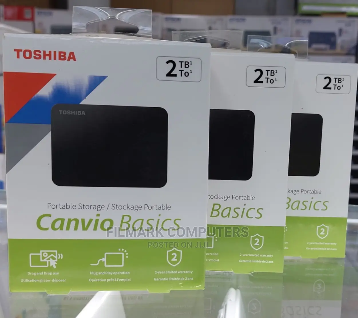 Toshiba 2tb Canvio Basics External Hard Drive