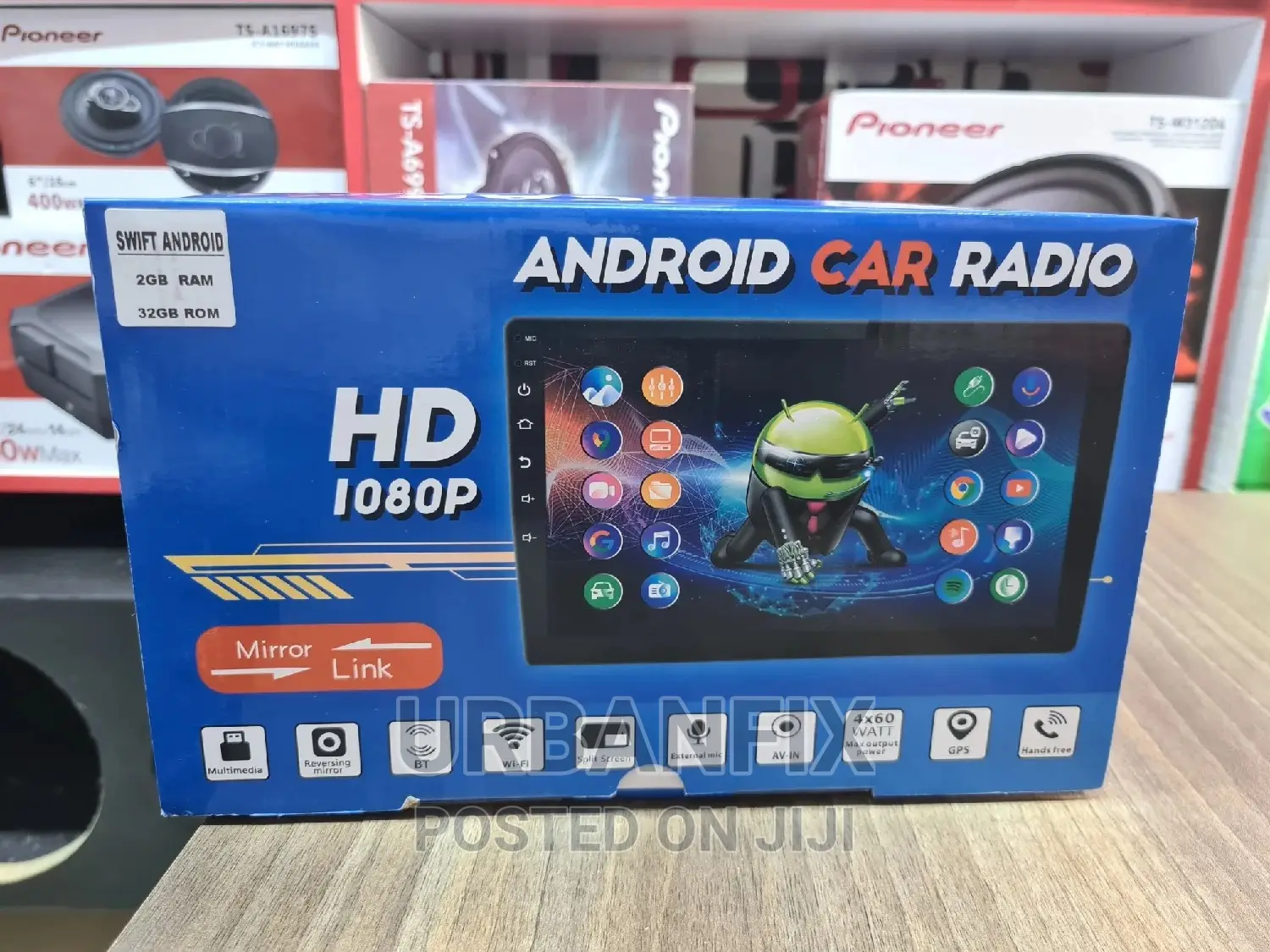 10 Inch 1080P Android Car Radio -2gb/32gb
