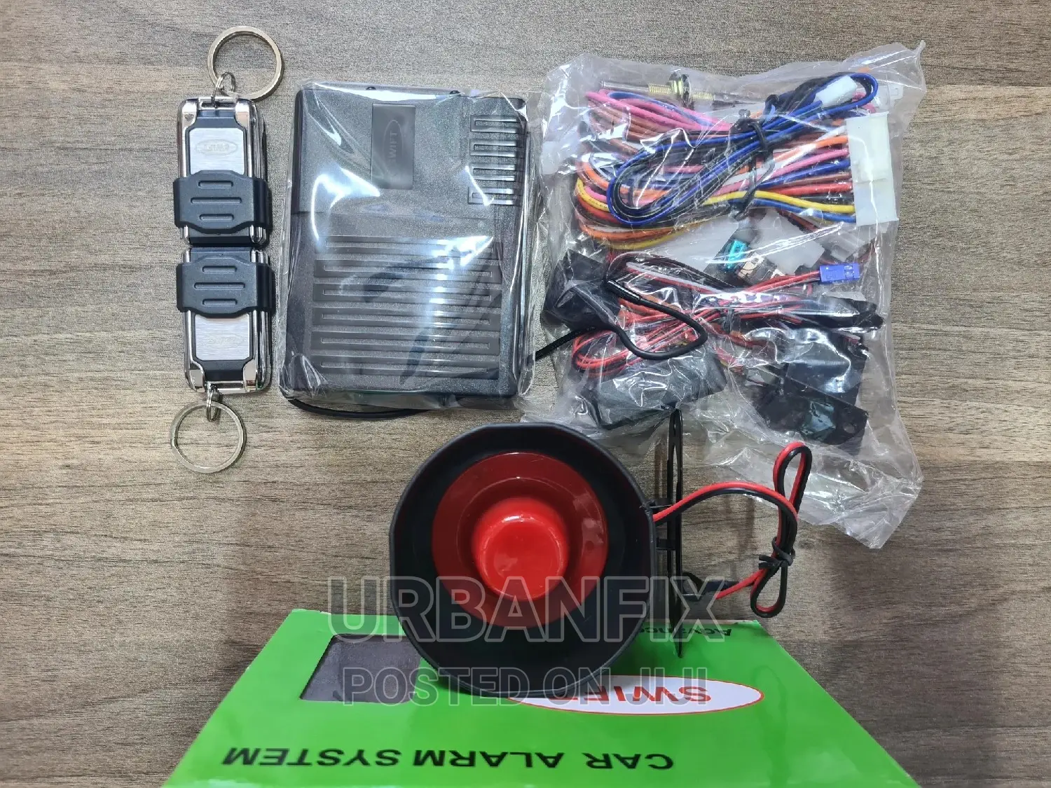 Swift Car Alarm System With Central Door Locking/Unlocking