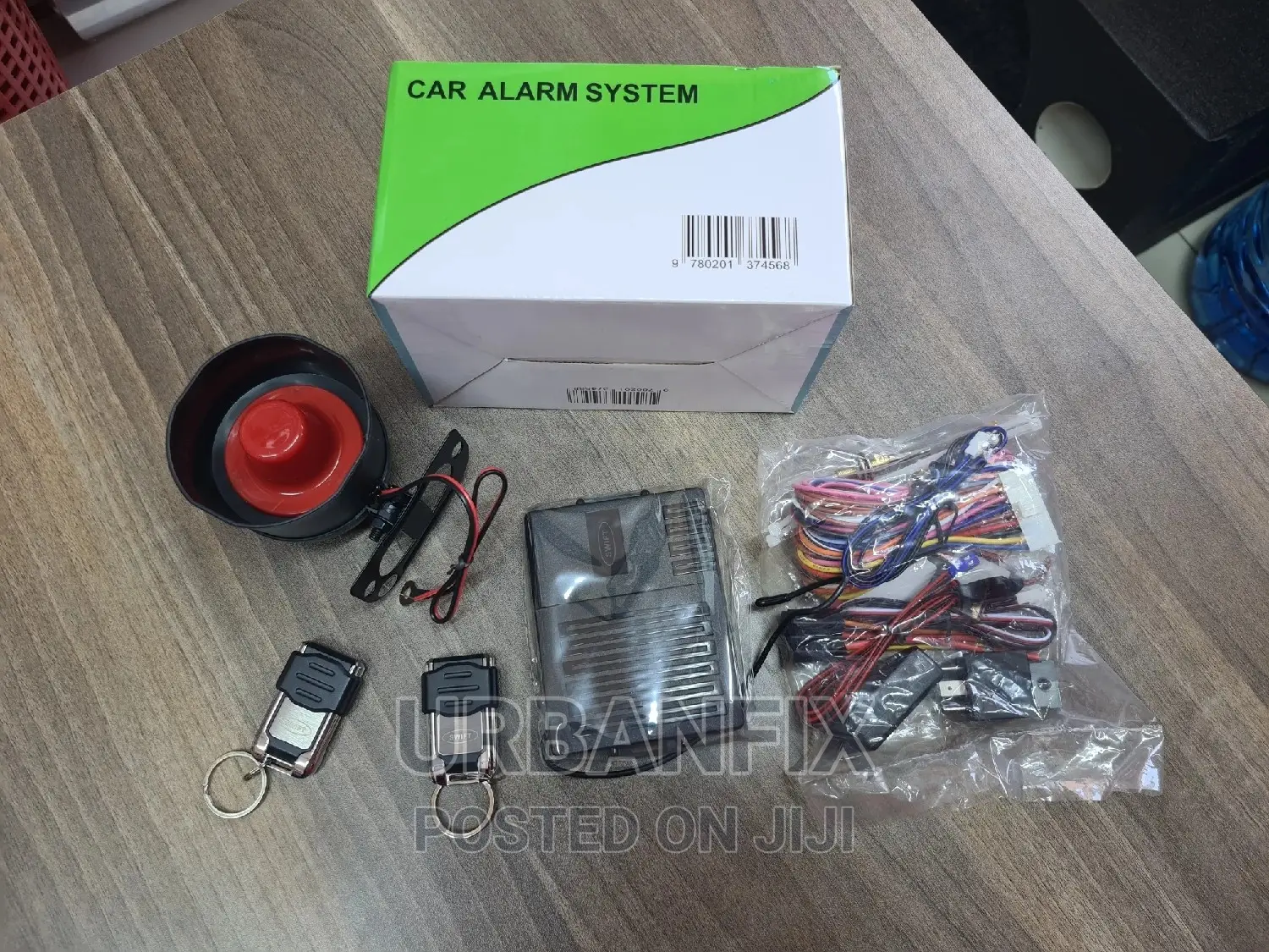 Universal Car Alarm System With Locking System