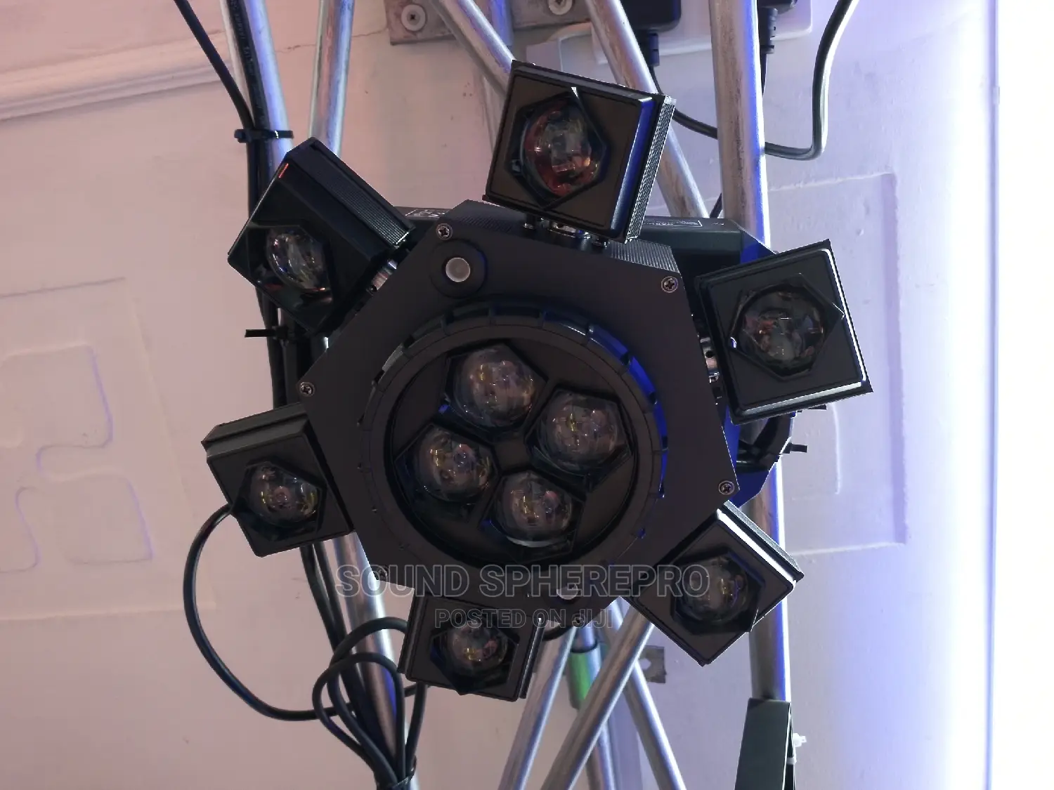 Moving 6 LED Lights