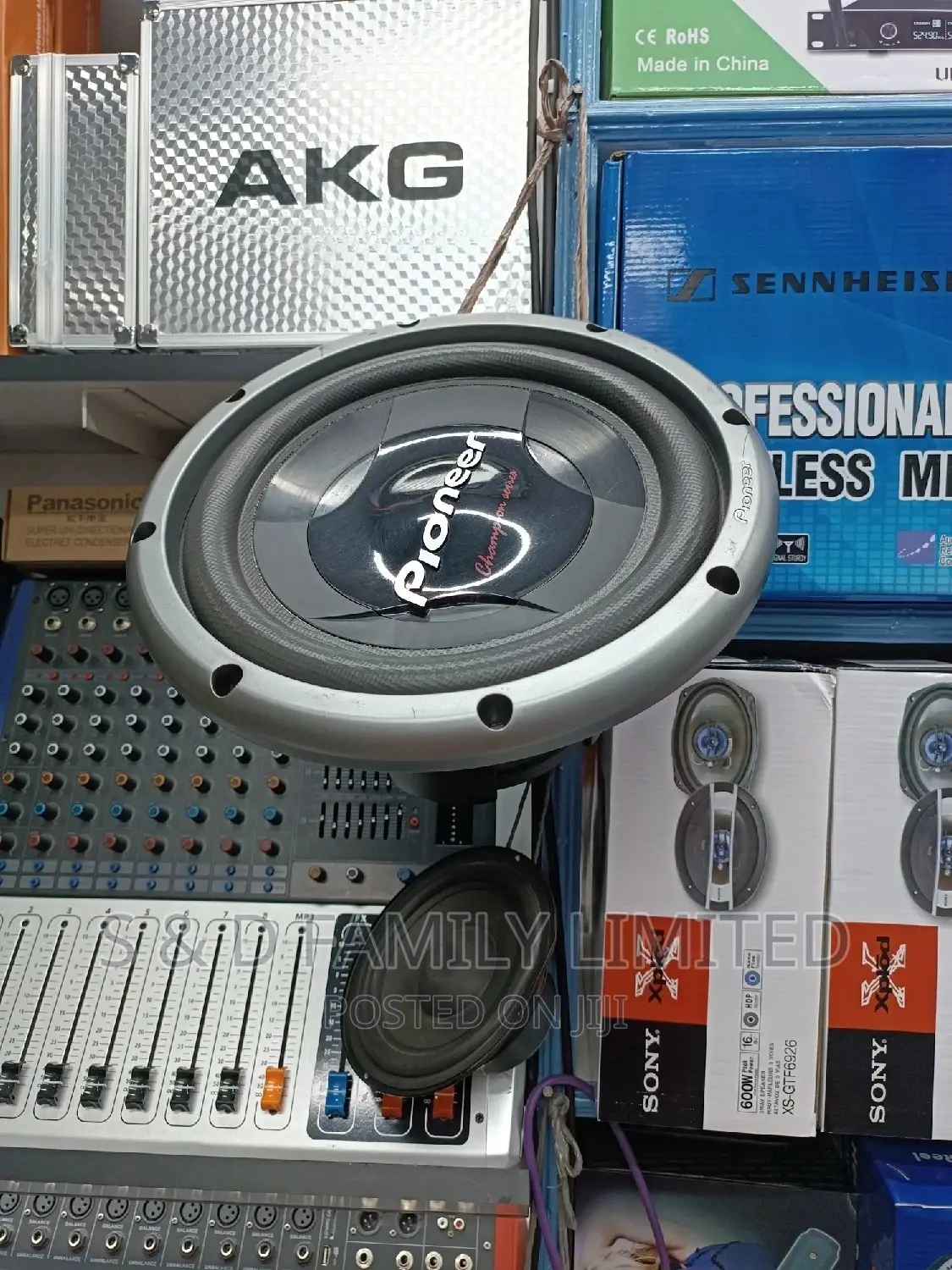 Pioneer TS-W308D4 Subwoofer Speaker